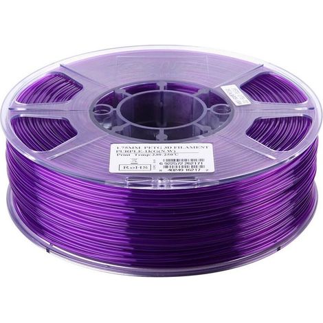 eSUN PETG Filament 1.75mm 1000g Transparent Purple