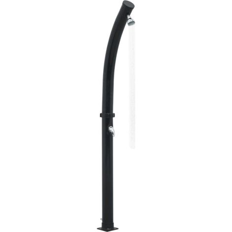 Doccia solare con soffione girevole in pvc + abs per esterno giardino 11,5x11,5xH222 cm (1/5)