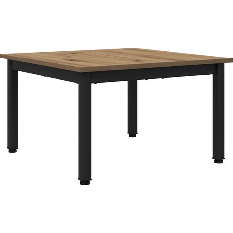 Maison Exclusive - Couchtisch Kunsthandwerk Eiche 60 x 60 x 36 cm