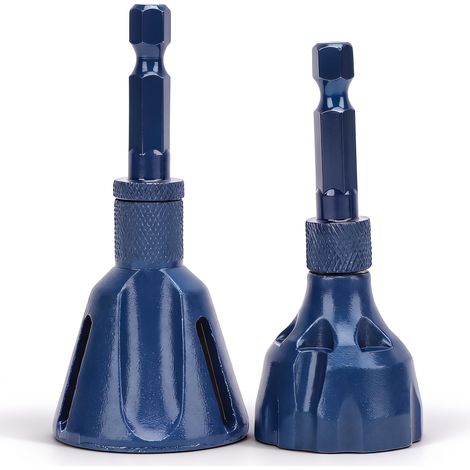 Outil d'ébavurage de Chanfrein Externe avec Lame en Acier au Tungstène, Foret d'ébavurage de Chanfreinage, Outil de Réparation de Filetage de Boulon, pour 3 Mm-20 Mm, 5 Mm-25 Mm (1/5)