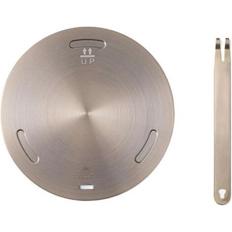 Plaque convertisseur de plaque à induction de 28 cm, adaptateur d'induction en acier inoxydable, plaque de mijotage pour plaque de cuisson électrique, gaz, verre, plaque diffuseur de chaleur avec (1/4)