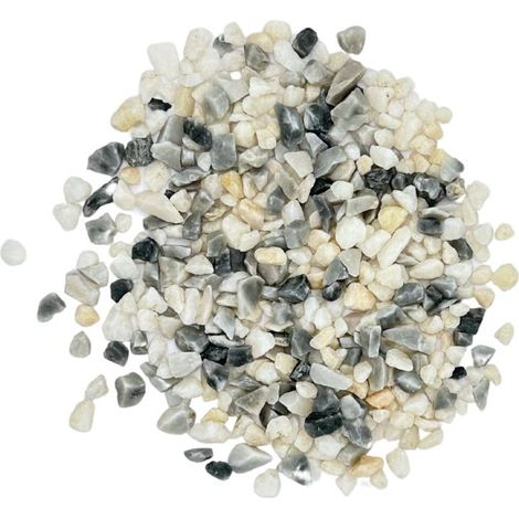 BIG BAG de +/- 500 Kg Gravier Blanc Bleutée Ø 8/16 mm - Livraison STANDARD (1/5)