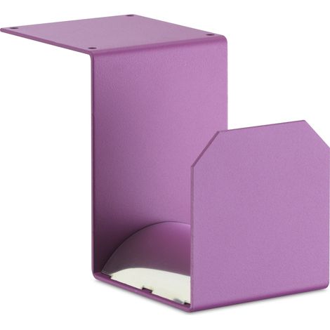 Portatubo Quadrato per Fontane da Giardino in Ferro Antiruggine Belfer 42/PGQ Viola
