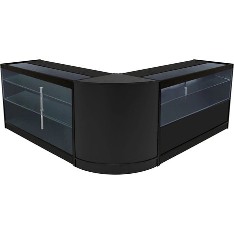 Hera LED Shop Counter Set K1500, C1500 & CM60 - Black (1/5)
