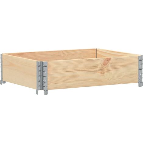 Maison Exclusive - Fioriera da Giardino 80x60 cm in Legno Massello di Pino