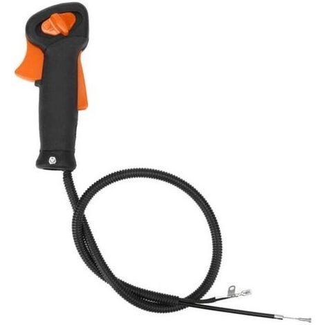PA Poignée Commutateur Accélérateur Tondeuse Gazon Compatible Stihl FS120 FS200 FS250 (1/4)