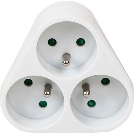 Triplite - GAO - 3x16A - Triangolo, bianca, conforme NF