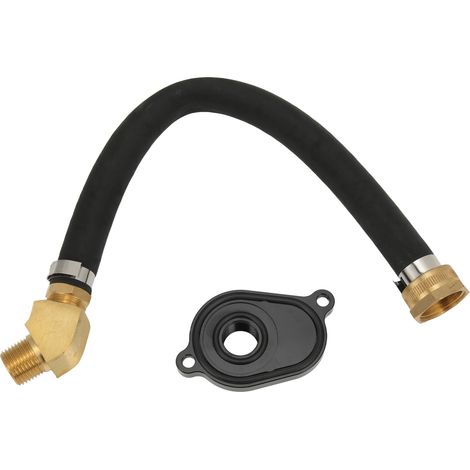 Kit de Rinçage Refroidisseur d'Huile avec Adaptateur en Aluminium Anodisé, Remplacement pour Ford Powerstroke 6.0L 2003-2010 (1/5)