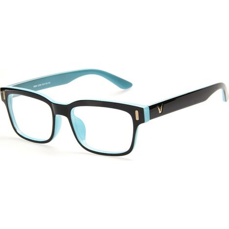 Gafas Anti-Luz Azul - Montura Completa Cuadrada - Unisex - Protección Pantallas Digitales - 1 Par (1/5)