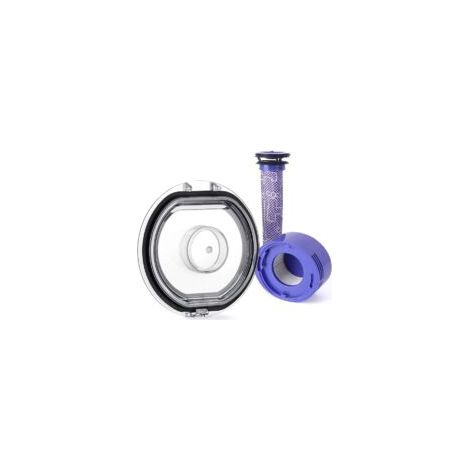 V8 V7 Couvercle de rechange pour aspirateur Dyson avec filtre post-moteur HEPA et pré-filtre (1/5)