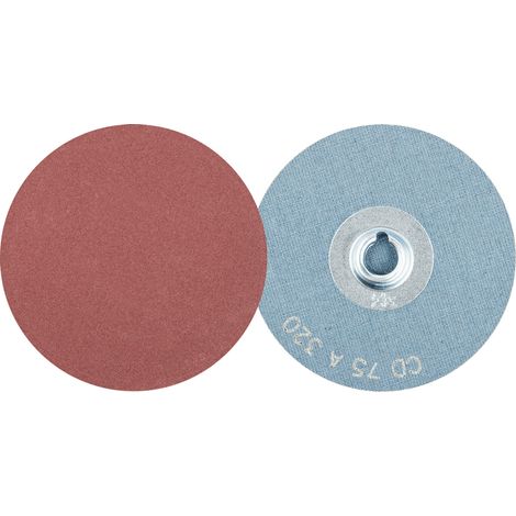 PFERD TOOLS COMBIDISC Korund Schleifblatt CD Ø 75 mm A320 für universelle Anwendungen 50 Stk (1/4)