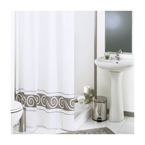 TENDA PER DOCCIA IN TESSUTO MOD. RICCIOLO- cm 240x200- DH- pezzi 1