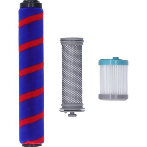 Kit di ricambio per Dreame A10 A11 Master PURE ONE S11: spazzola rotante morbida e filtri ABS anteriori/posteriori (1/5)