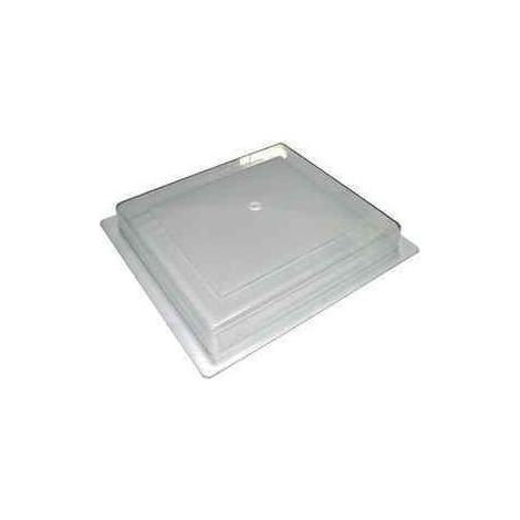 Couvercle translucide en Abs côtes intérieures 375x335 mm pour camping-car et caravane