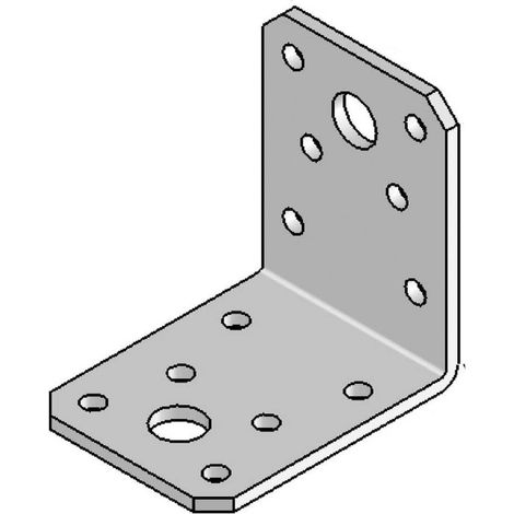 Équerre Sans Renfort - 60x60x45x3 mm - D-Work (1/2)