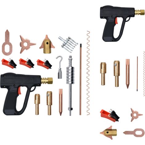 Kit de soudeur d'extracteur de bosses 86 pcs - Réparation De Carrosserie - Outil De Réparation Auto - Extracteur De Bosses - Kit De Soudure - Marteau Coulissant (1/5)