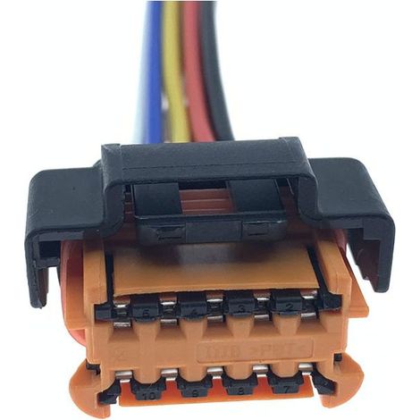 98788-1201 Stecker/Buchse, 98789-1201 Kompatibel mit Peugeot-Scheinwerfern, 10-poliger Stecker DJ7103-1.5-11/21 – Einzelstecker