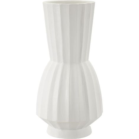 Vase Design "Glint" 50cm Blanc