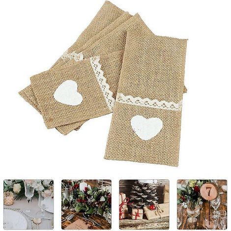 Serviette de table élégante – en coton et polyvalente – pour les fêtes et les événements