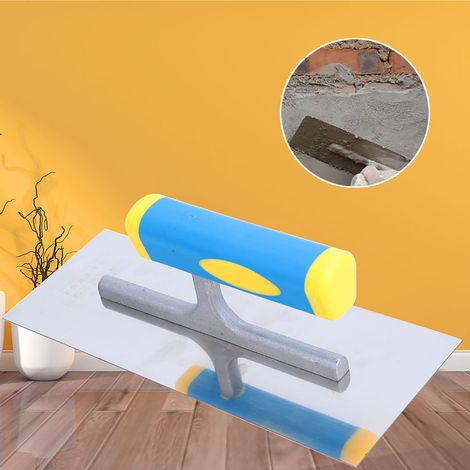 Truelle professionnelle pour le plâtrage, le nivellement, le carrelage et le jointoiement (240 mm) (1/5)