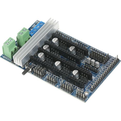 Placa de control Ramps 1.6 basada en una placa de control Ramps 1.5 de 4 capas con disipador de calor, placa base para piezas y accesorios de impresoras 3D (1/5)