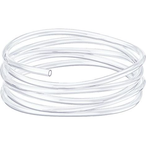 Aquarium-Luftschlauch, 2 m, Standard 4/6 mm, für Aquarien-Luftpumpen, flexibler PVC-Schlauch für Aquarium, Garten, Terrarium und Teich (1/5)