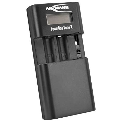 ANSMANN Akku Ladegerät für Li-ion, Li-Po Packs und NiMH AA / AAA (1/5)