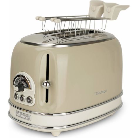 Ariete VINTAGE grille-pain beige 2 tranches 810W (1/5)