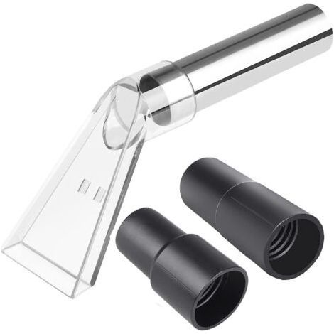 Universal Shop - Accessoire pour extracteur d'aspirateur, variété de main avec tête transparente et adaptateurs de 1-7/8 pouces, 1-1/4 pouces pour tapisserie et nettoyage des meubles et détails-Karteo (1/5)