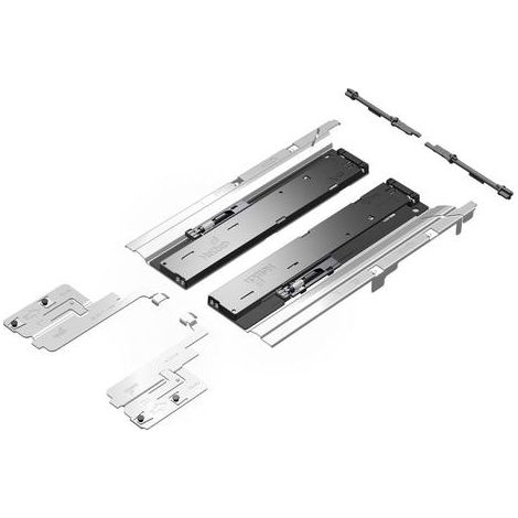 HETTICH Push to Open Silent para guías Actro con Silent System - 10 a 40 kg - 9241050