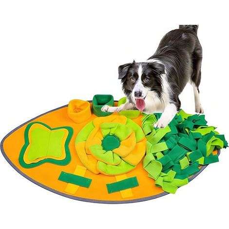 Tapis de Fouille pour Chiens,Jouet à Nourriture Réglable pour Animaux Distributeur Lent Interactif Et Tapis De Mâchonne Aucuneary (1/5)
