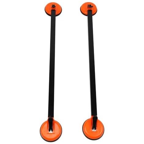 Barres de Toit 92cm Acier, Ventouses pour SUV Sans Percage (1/5)