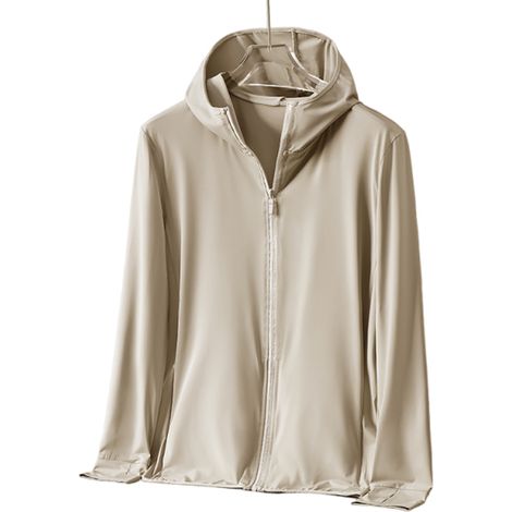 1 veste anti-UV UPF 50+, sweat à capuche manches longues, protection solaire pour femme, vêtements d'été randonnée (1/5)
