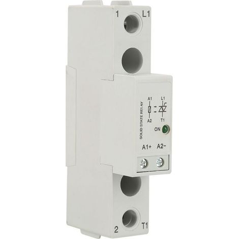 Halbleiterrelais, SMT48 DIN-Schienen-Halbleiterrelaisplatine, AC-gesteuertes DC-gesteuertes SSR-Relais-Schaltmodul (SMT4810) (1/4)