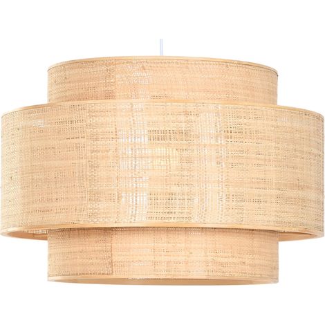 Lampara Techo Bambu 56X56X37 Natural Marron (1/5)