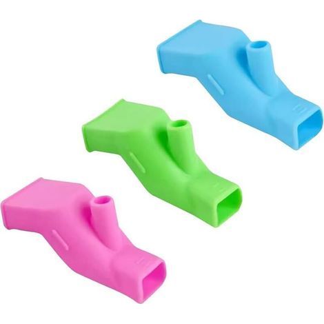 3 Pack High Strength Silicone Faucet Extender, Universal Water Faucet Extenders, Faucet Extender, Rubber Faucet Nozzle, Faucet Extender (1/5)