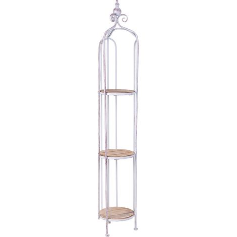 Estanteria expositor gris 22x22x124 (1/5)