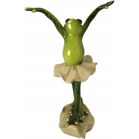 Adorabile statuetta di rana ballerina da regalare (1/5)