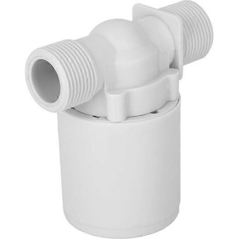 Vanne à flotteur 3/4 po, vanne à bille flottante, vanne de contrôle automatique du niveau d'eau à entrée latérale intérieure (1/4)