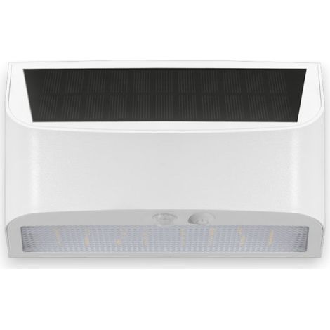 Faretto led notturno da esterno con sensore solare e crepuscolare 6W Century Arcadia -  Nero (1/5)