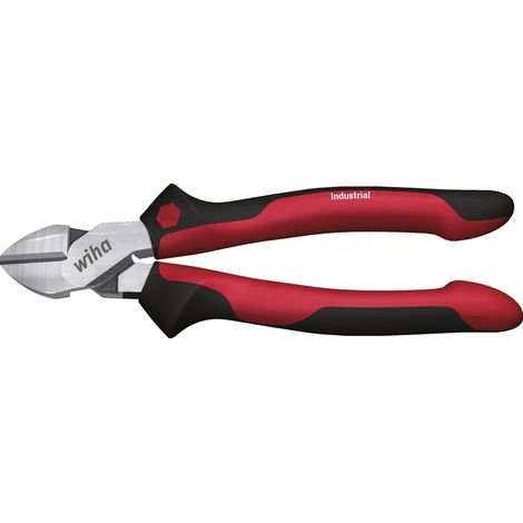 Wiha Alicates de corte diagonal Industrial con DynamicJoint® 160 mm, 6 1/2" (43333)