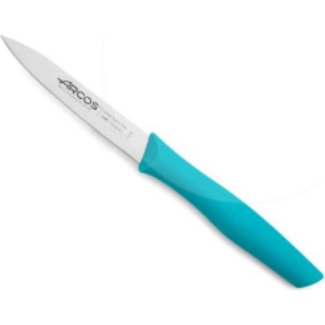 FPLUS cuchillo mondador turquesa 100mm arcos , Para que seas experto/a pelando, limpiando, decorando y rebanando frutas y verduras, este es el cuchillo indicado: mondador 100 mm co