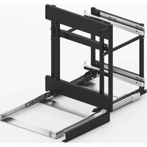 Hettich Orta Eckschrank Tragrahmen TB400 links/rechts anthrazit