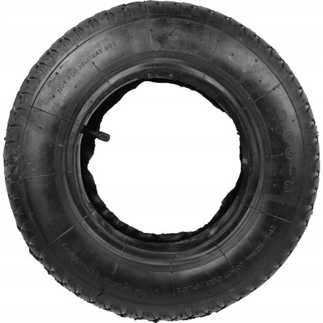 Pneumatico GEKO 3.50-8 2PR con camera d'aria per carriole e carrelli per macchinari G71043