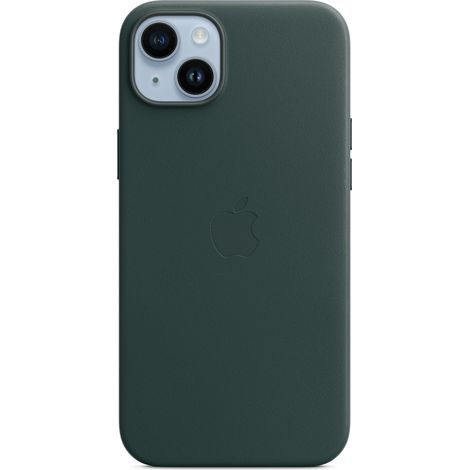Apple iPhone 14 Plus Leather Case with MagSafe - Forest Green (1/4)
