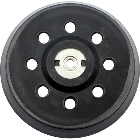 Sanding Pad 125 mm, Velcro Pad Compatible with SXE 325/425/450/3125 Intec Turbotec, Replacement Abrasive Backing Plate Reference 631220000 (1/5)