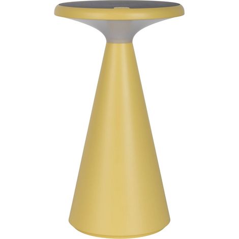 Naeve PALU Lampe solaire d'extérieur portable à LED rechargeable et à intensité variable, jaune 2700 K, IP44, capteur tactile (1/5)