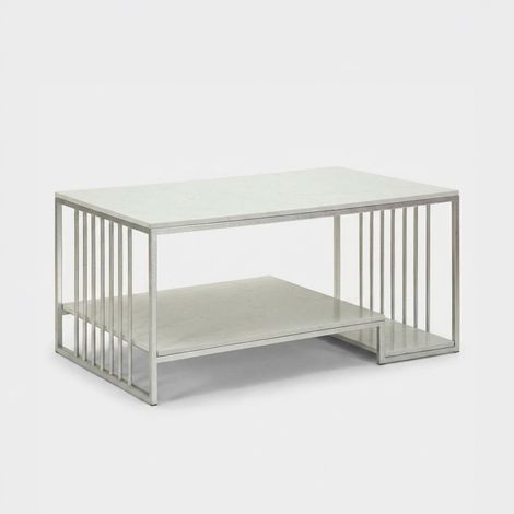 Mesa de centro de hierro con doble tablero Kayseri (1/5)