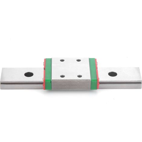 Glissière de guidage linéaire miniature MGW9C‑100‑1R, dureté de surface HRC59,5 (1/5)
