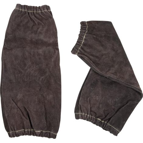Manchette en cuir, brun foncé, 2er Pack